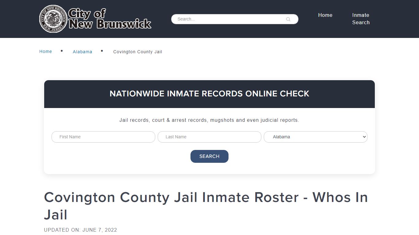 Covington County Jail Inmate Roster - Whos In Jail